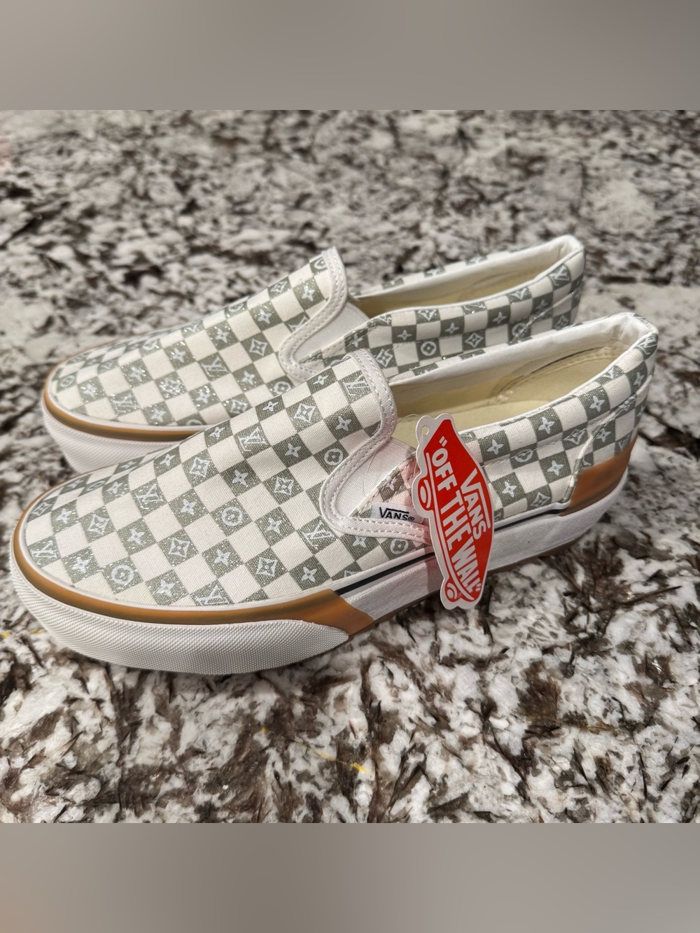 LV Platform Vans 🤍
